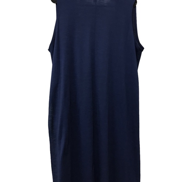 LuLaRoe Navy Blue Everyday Open Sides Plus Size Vest Duster Cardigan - Picture 2 of 7